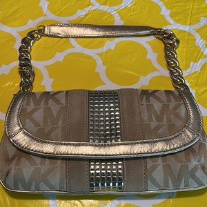 Michael Kors Gold Bag